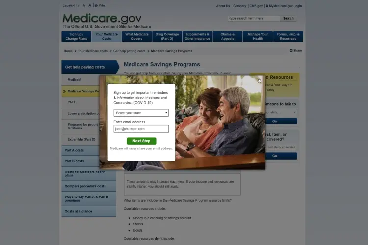 The Medicare Savings Program 