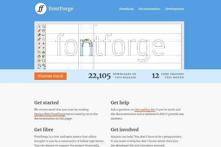FontForge 