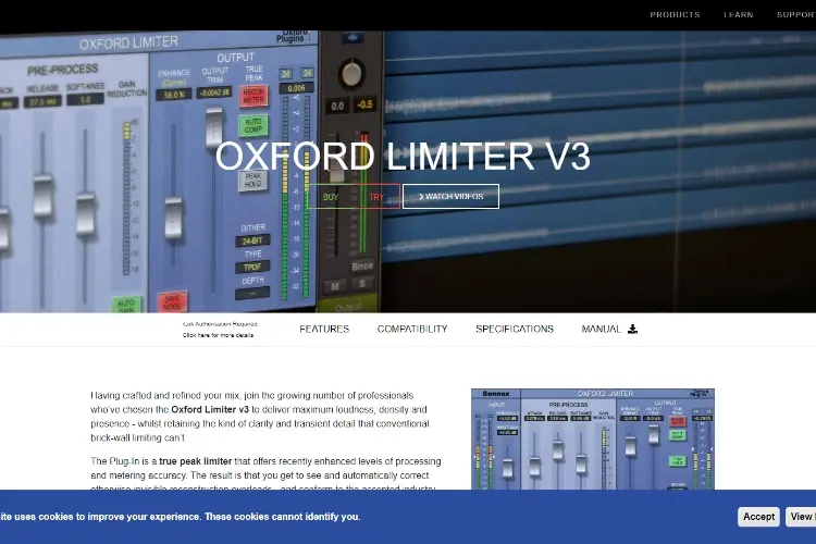 SonnoxOxford Limiter