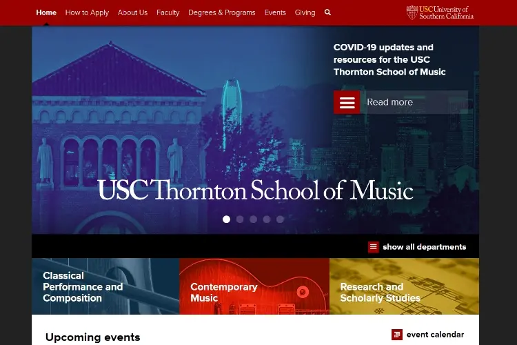 ThorntonSchool of Music, University of Southern California